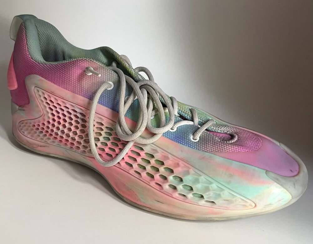 Adidas Anthony Edwards AE 1 Low Multi Color Basketball Shoes Size US 14 JR3915